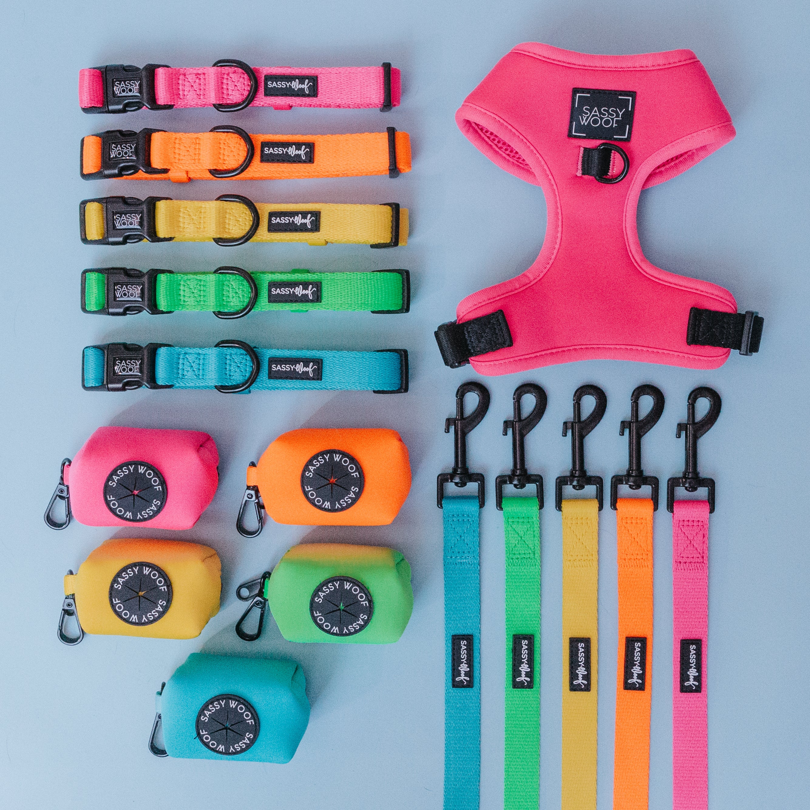 Dog Four Piece Bundle - Neon Pink - Image 9