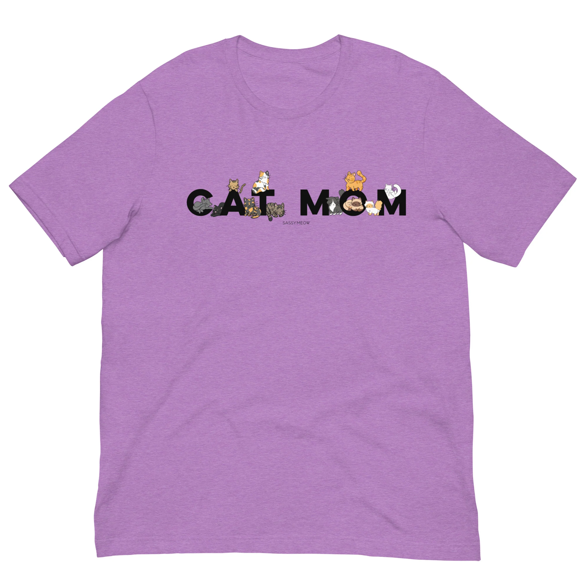 Cat Mom Tee - Image 3