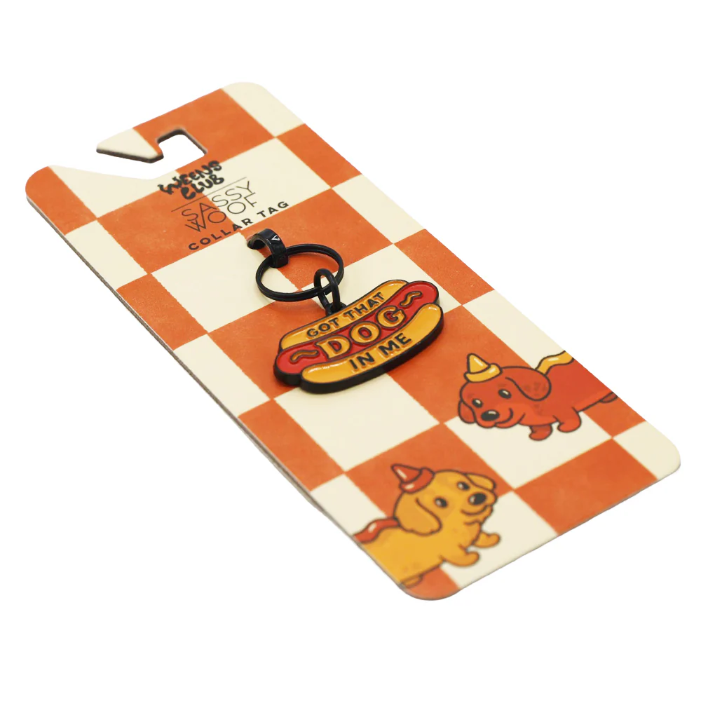 Collar Tag - Hot Dawg - Image 3