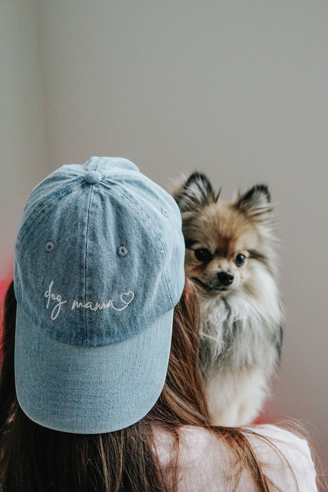 Dog Mama Hat - Denim - Image 4