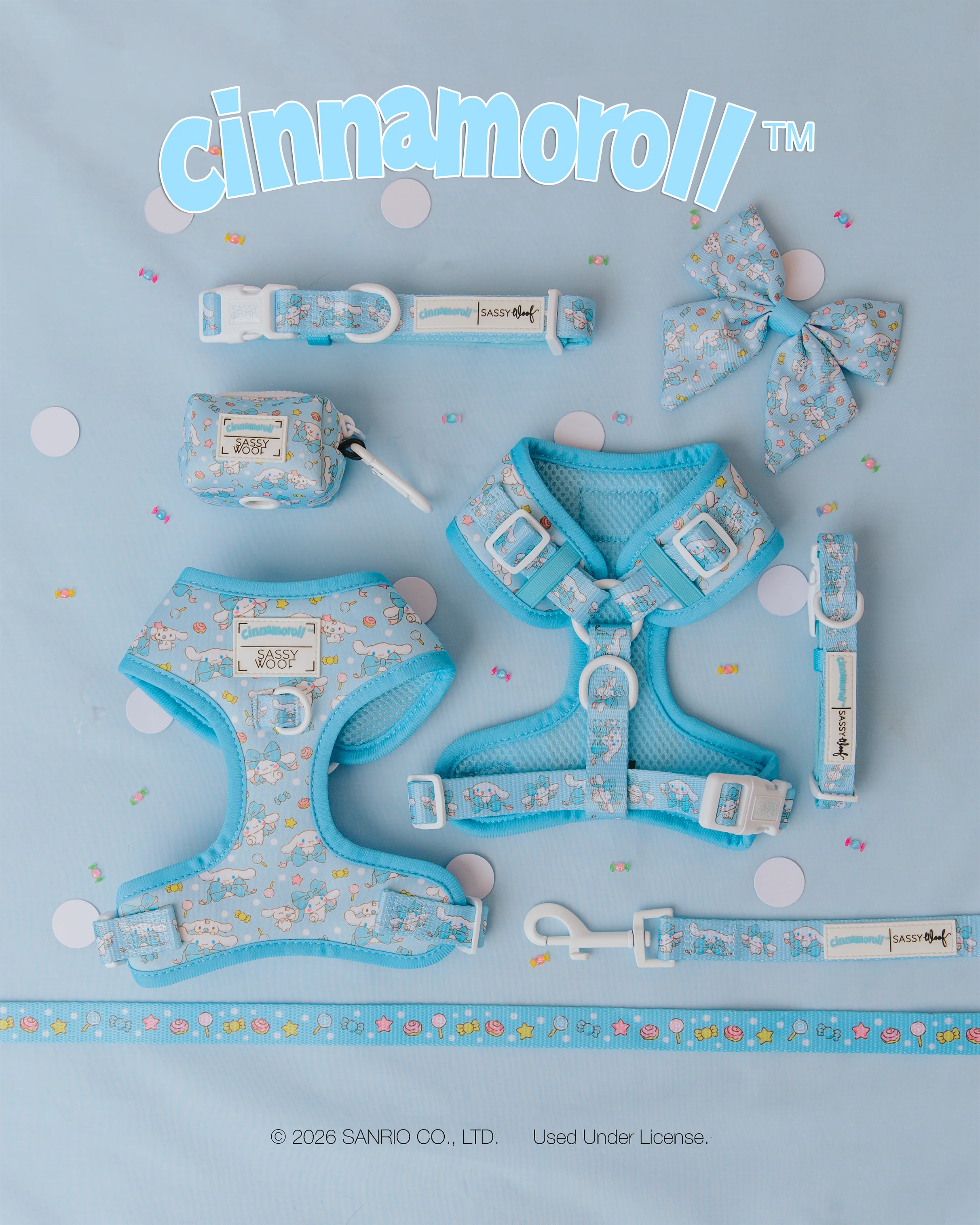 Dog Adjustable Harness - Cinnamoroll™ - Image 5
