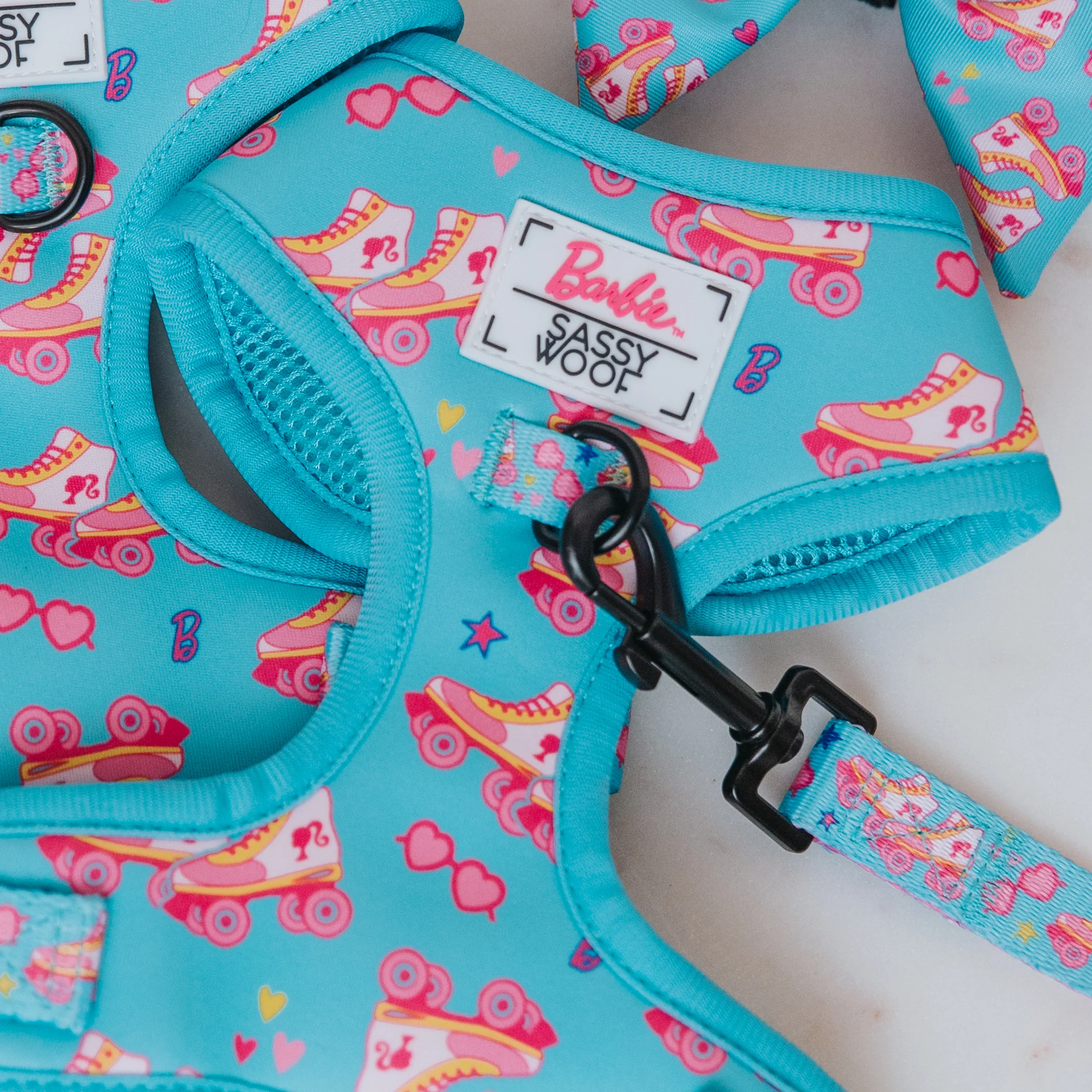 Dog Adjustable Harness - BARBIE™ On a Roll - Image 5