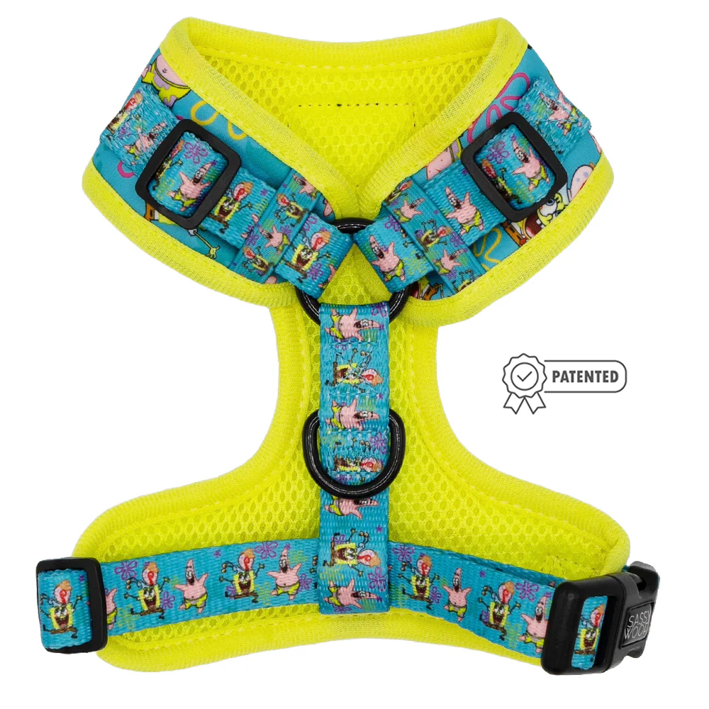 Dog Adjustable Harness - SpongeBob SquarePants™ Jelly Fishin' - Image 2