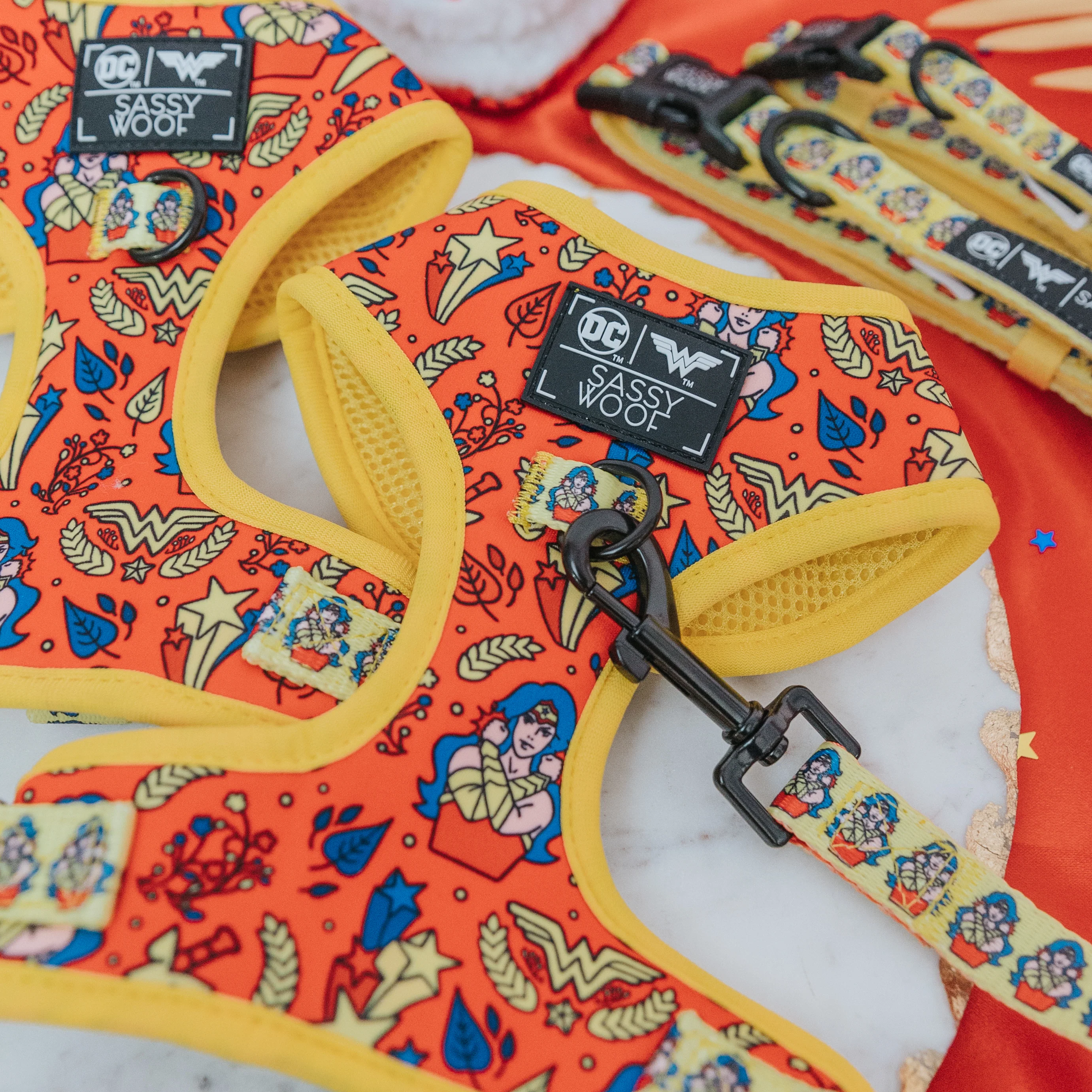 Dog Adjustable Harness - Wonder Woman™ - Image 5