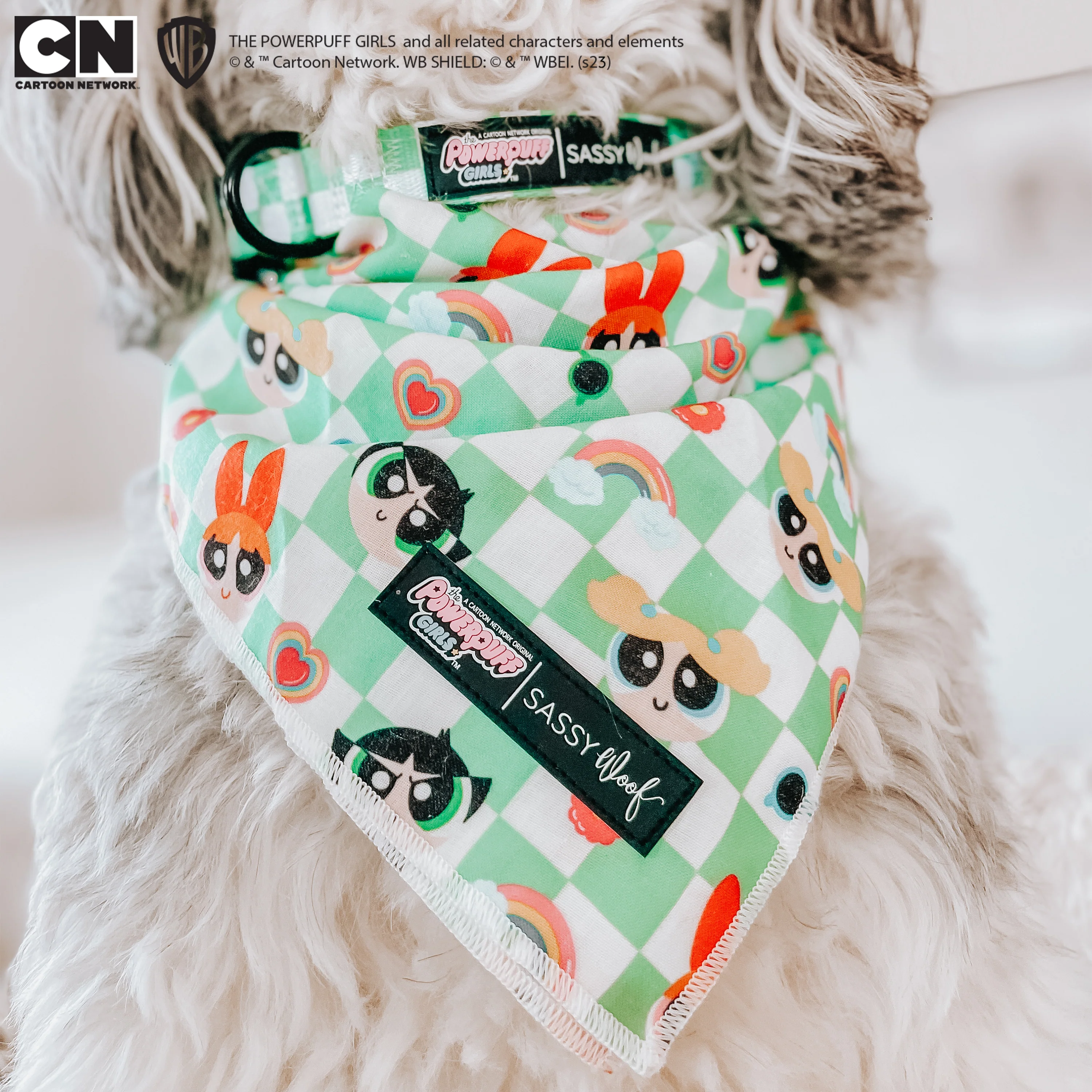 Dog Bandana - The Powerpuff Girls™ (Green) - Image 13