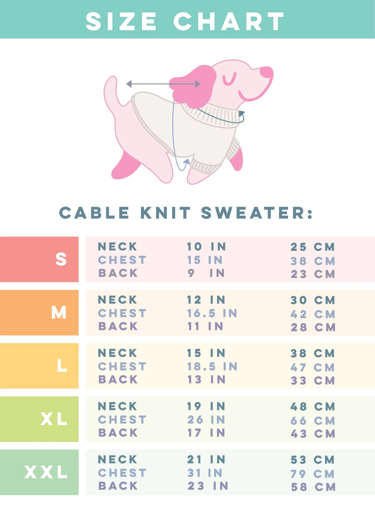 Pet Cable Knit Sweater - Hot Pink - Image 3