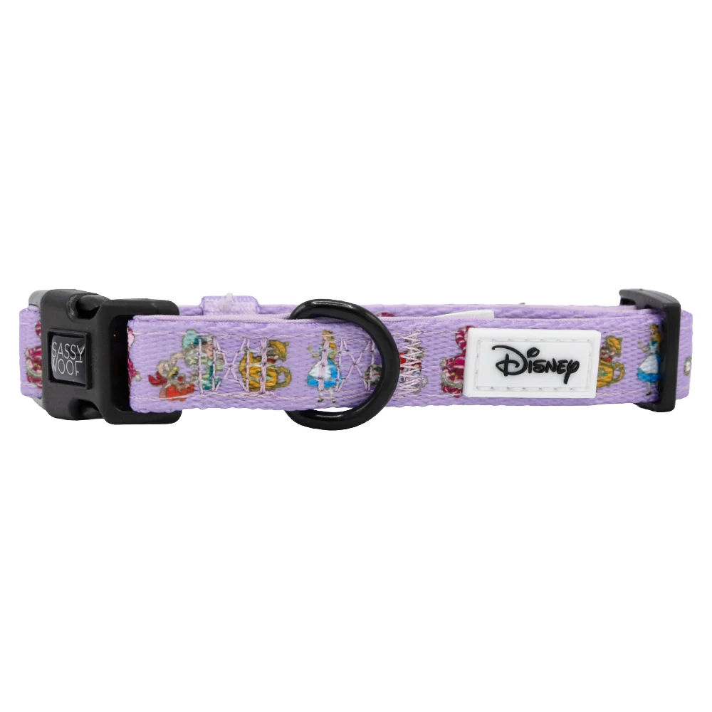 Dog Collar - Alice in Wonderland (Purple) - Image 3