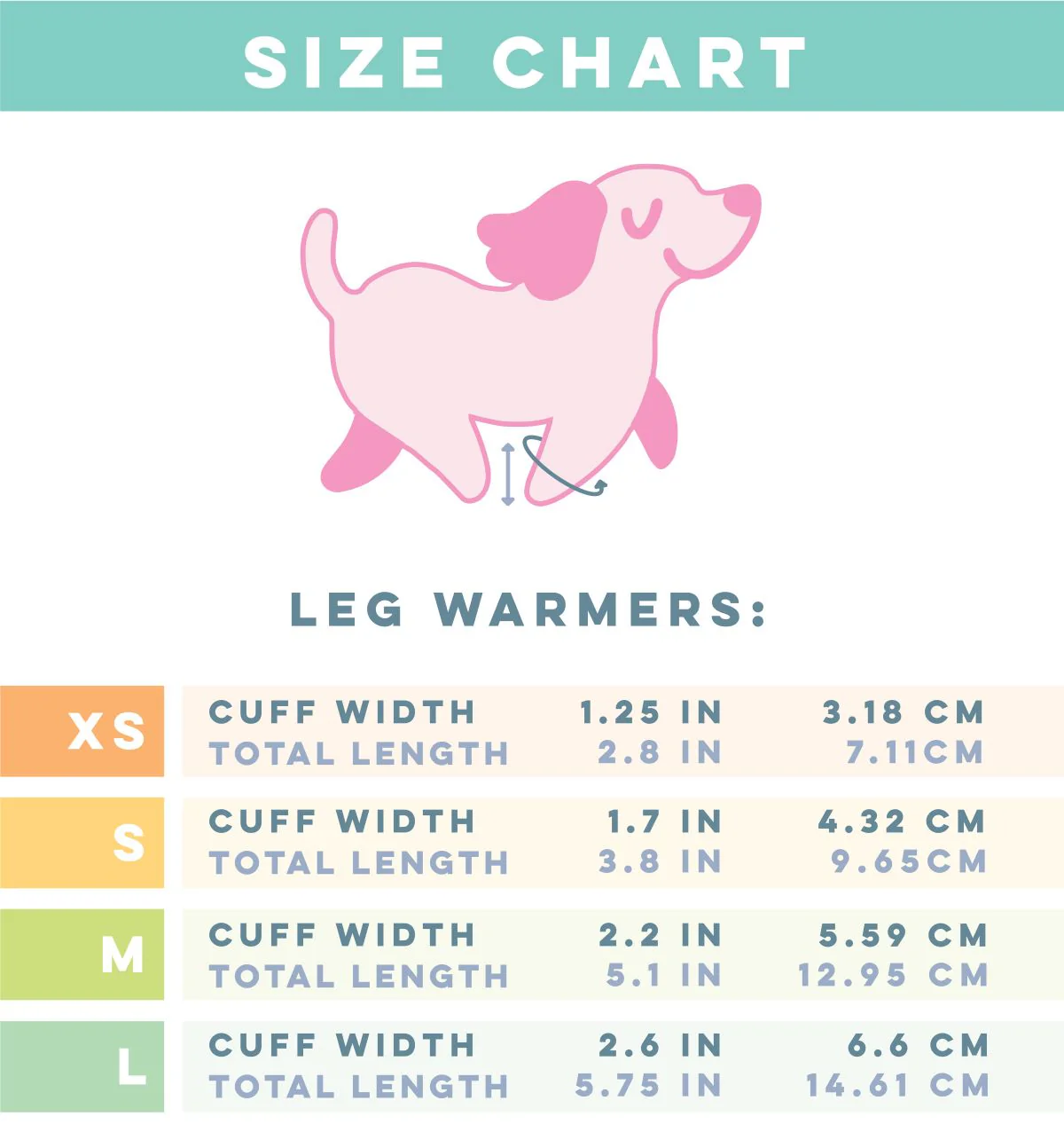 Dog Leg Warmers - Red - Image 4