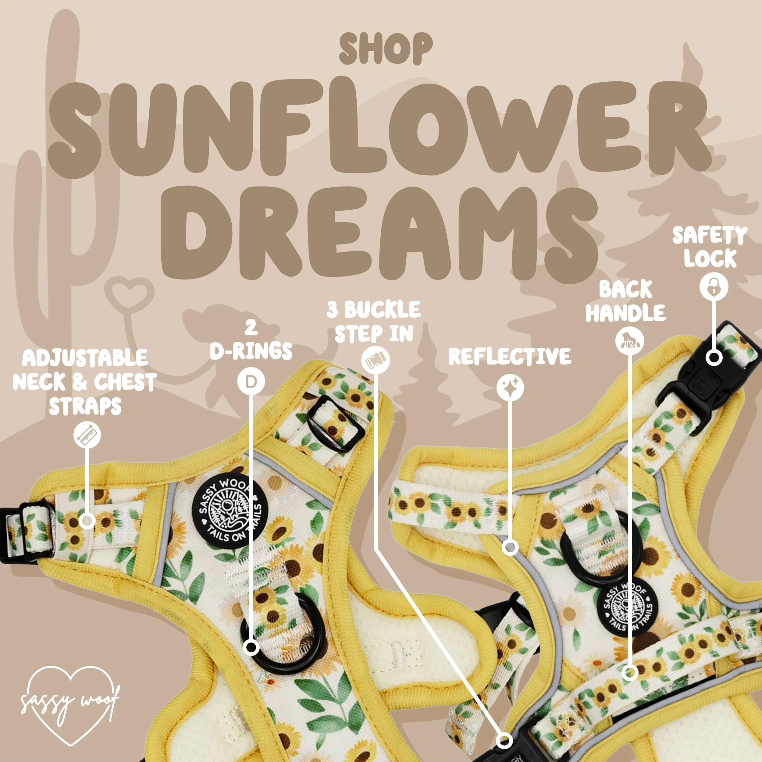 Dog Two Piece Bundle - Sunflower Dreams - Image 7