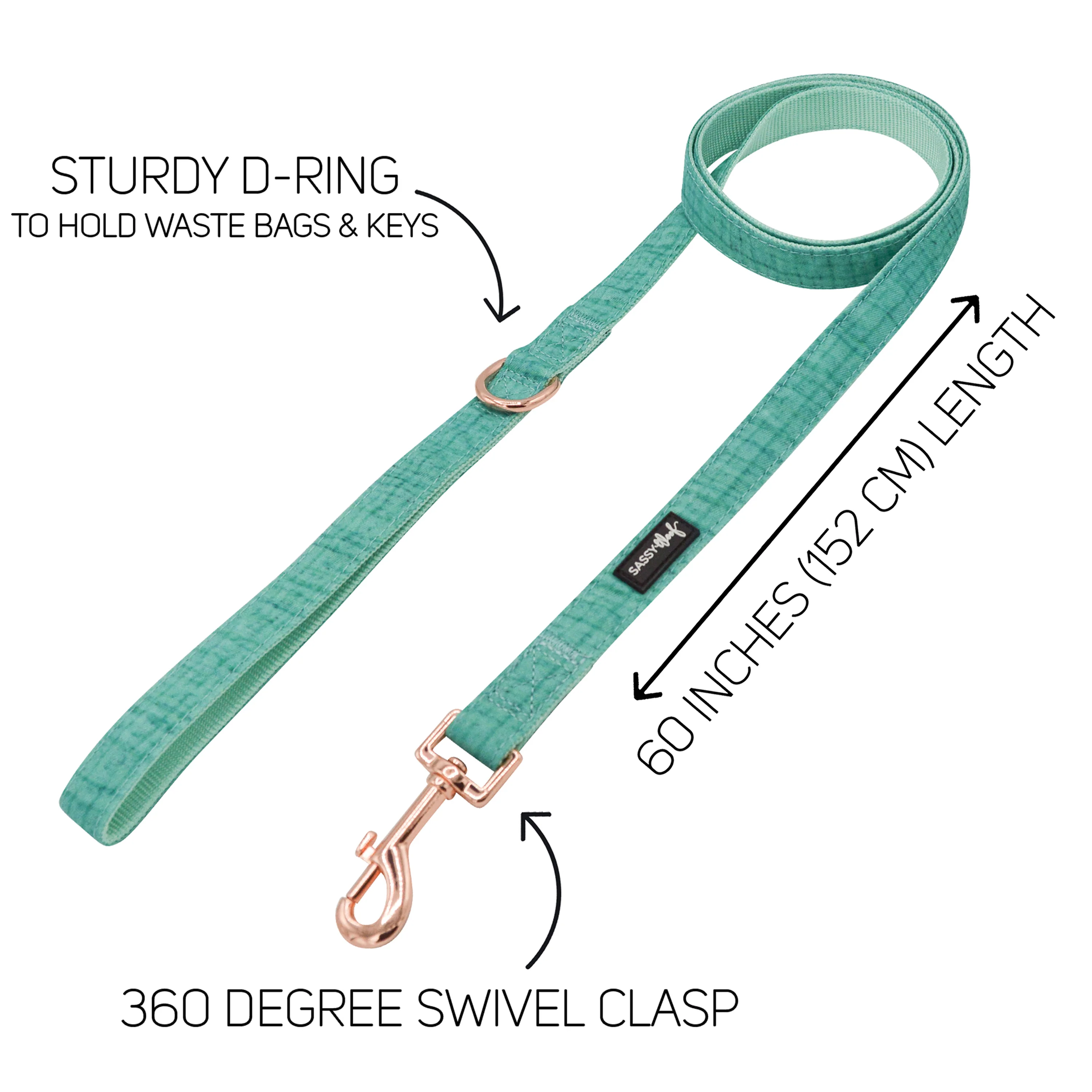 Collar Three Piece Bundle - Wag Your Teal - Image 6