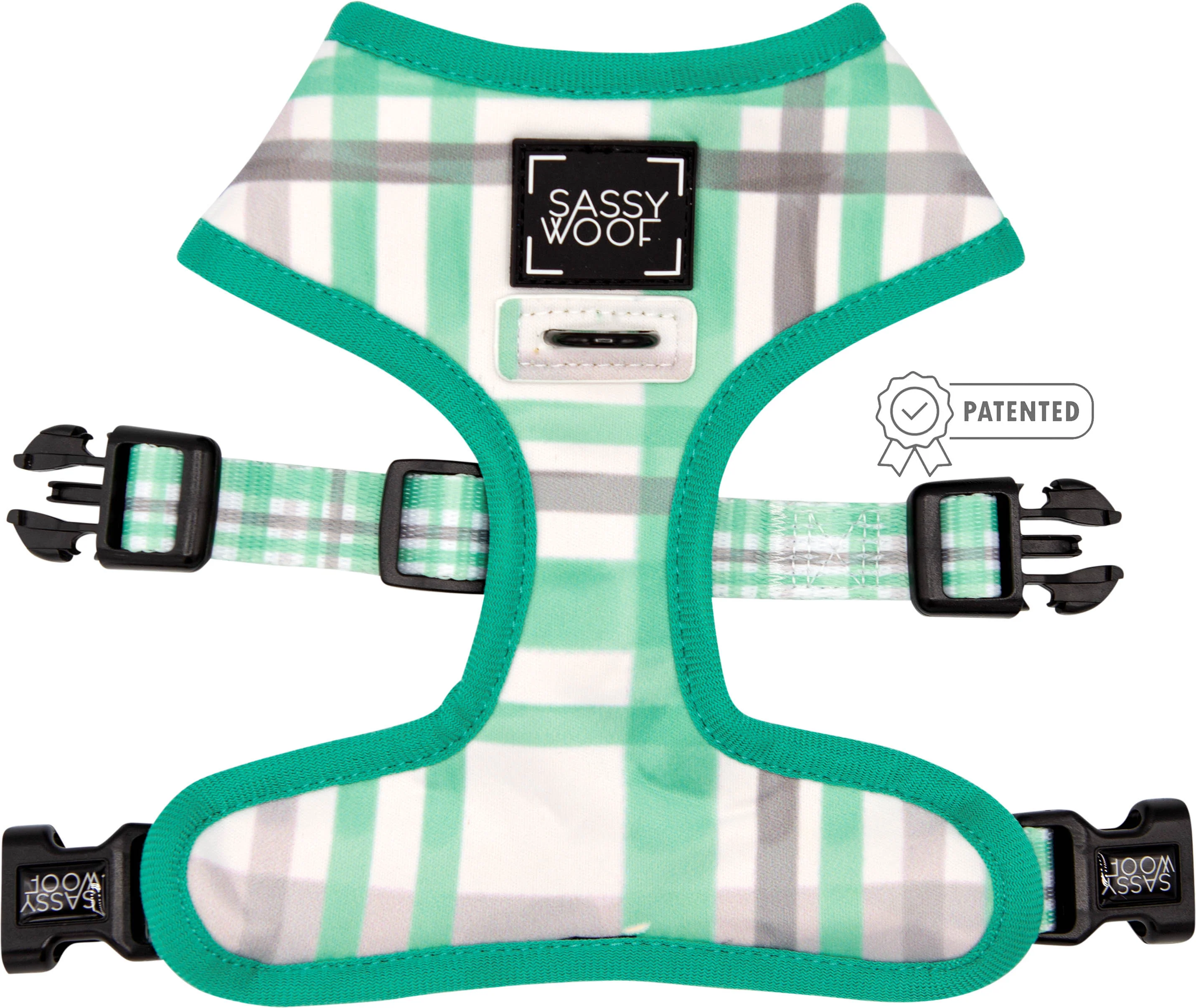 Dog Reversible Harness - Wag Your Teal - Image 5