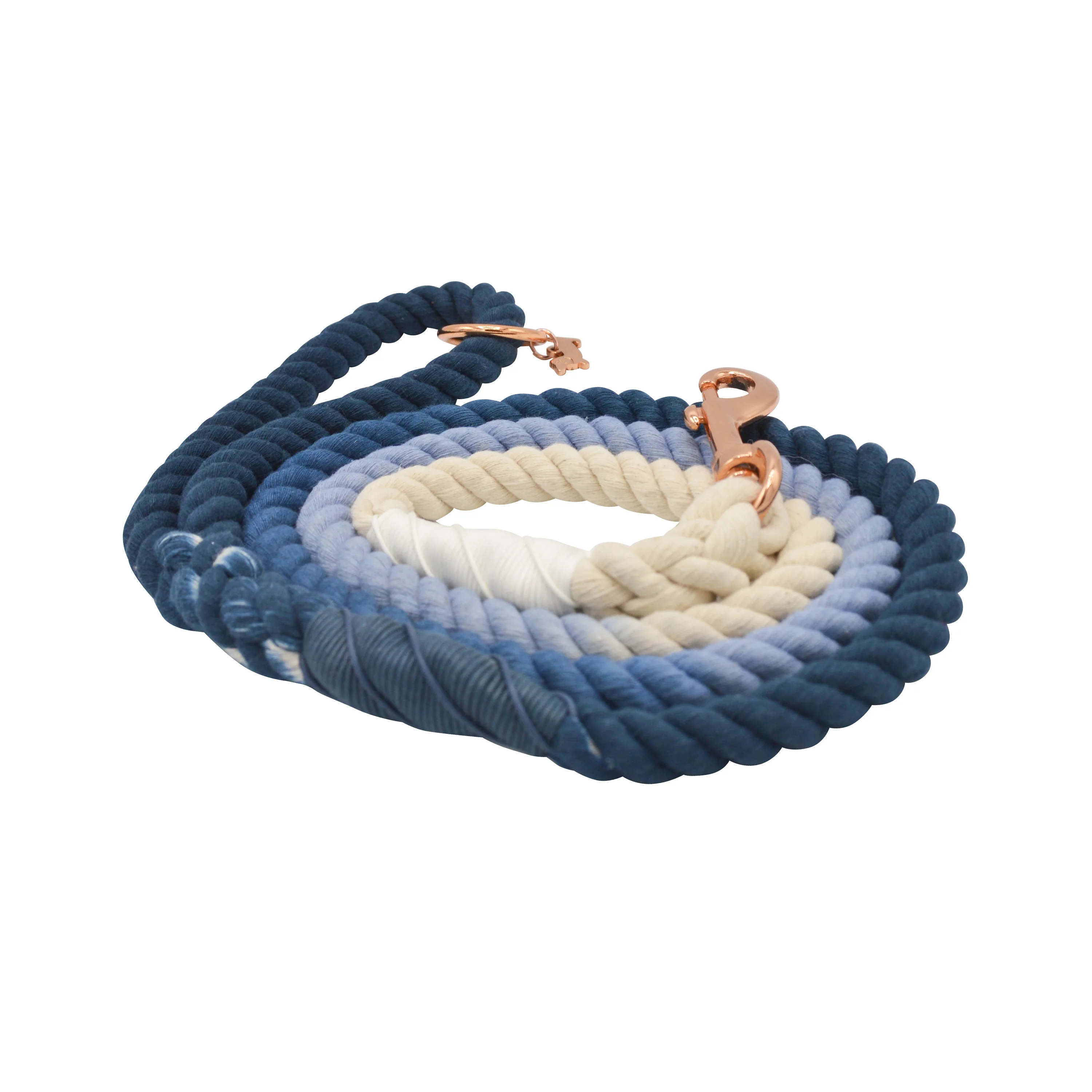 Dog Rope Leash - Ombre Blue - Image 3