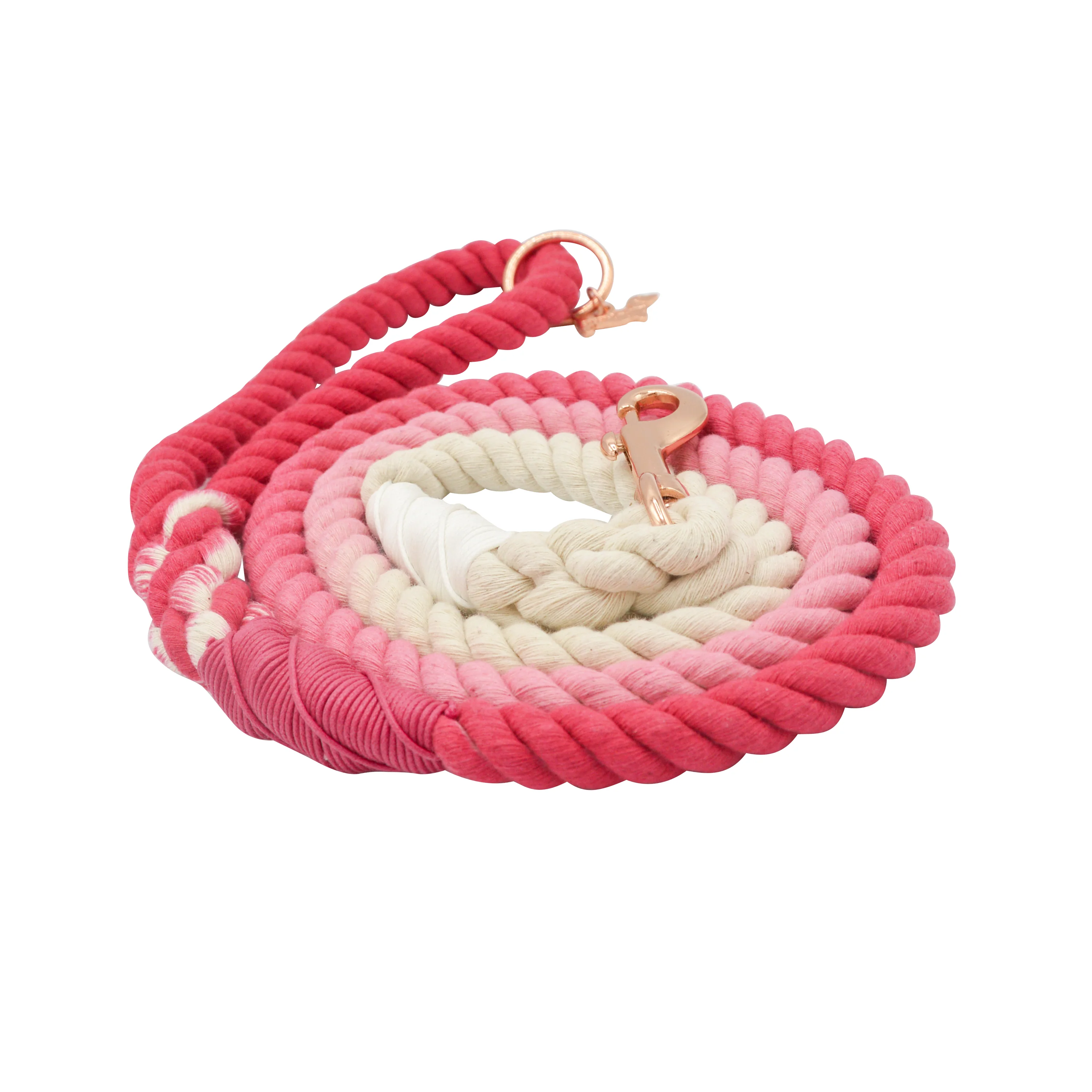 Dog Rope Leash - Ombre Pink - Image 3