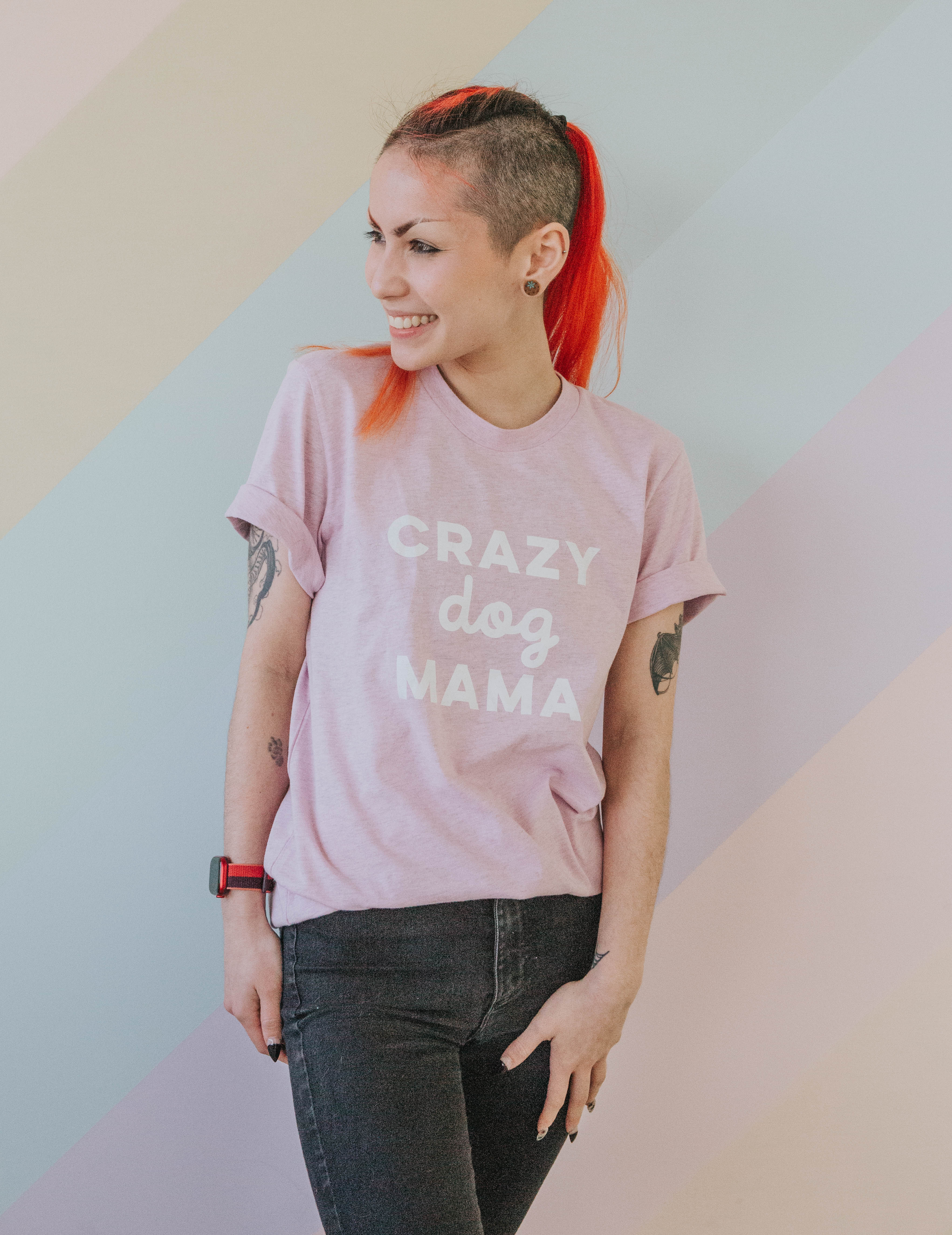 Crazy Dog Mama Tee - Image 7