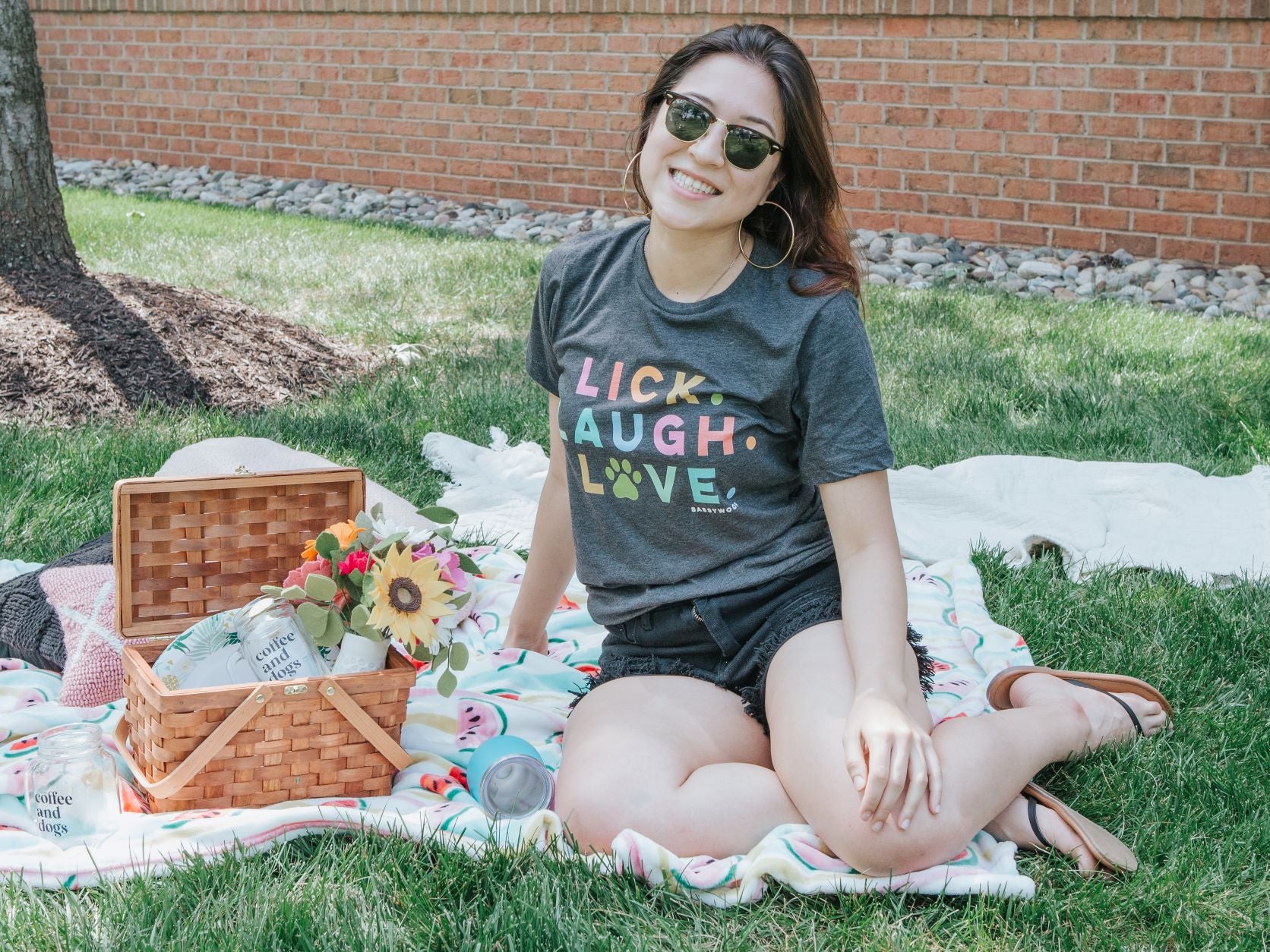 Lick, Laugh, Love Tee - Image 6
