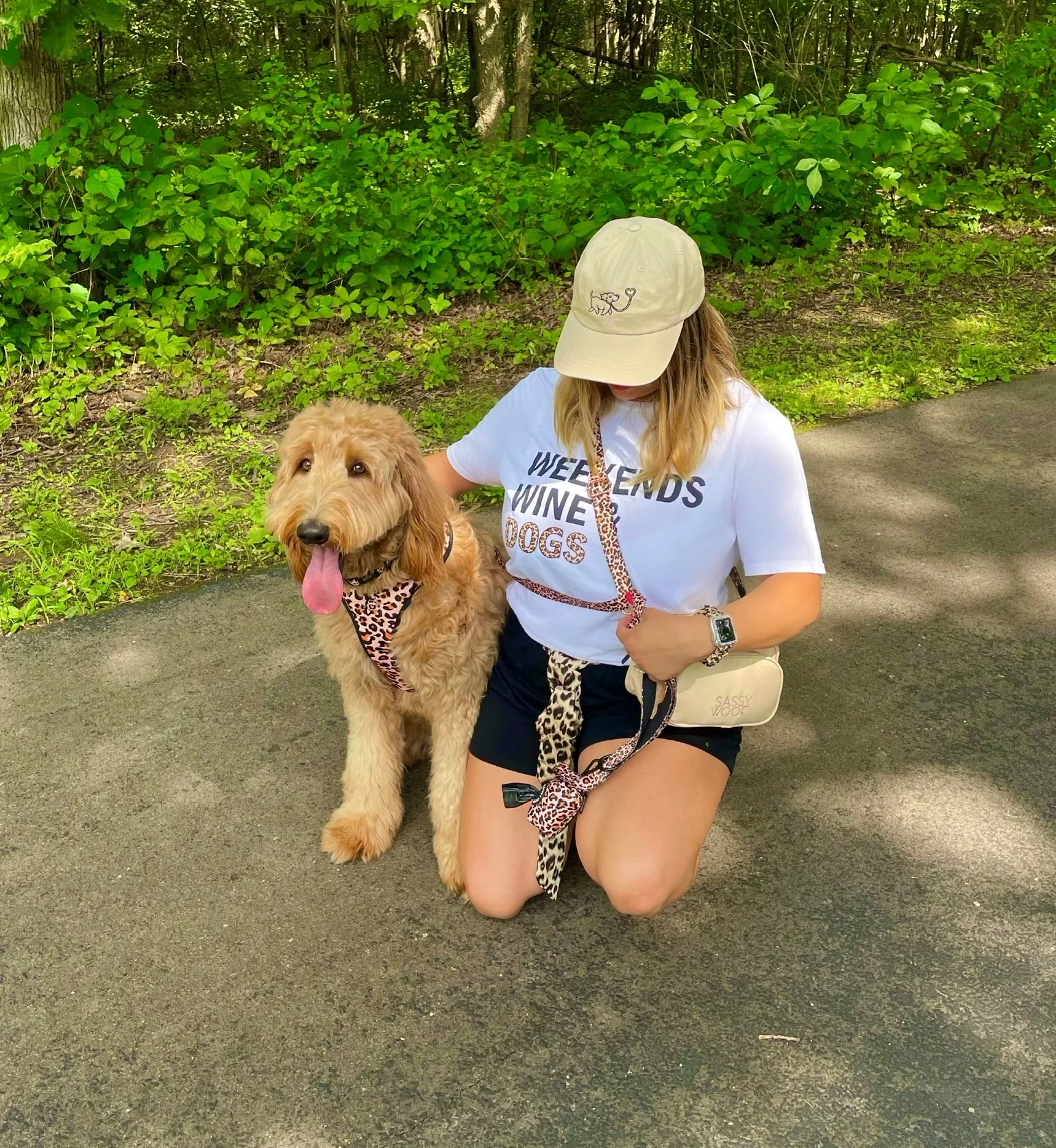 Weekends, Wine, & Dogs Tee - Image 5